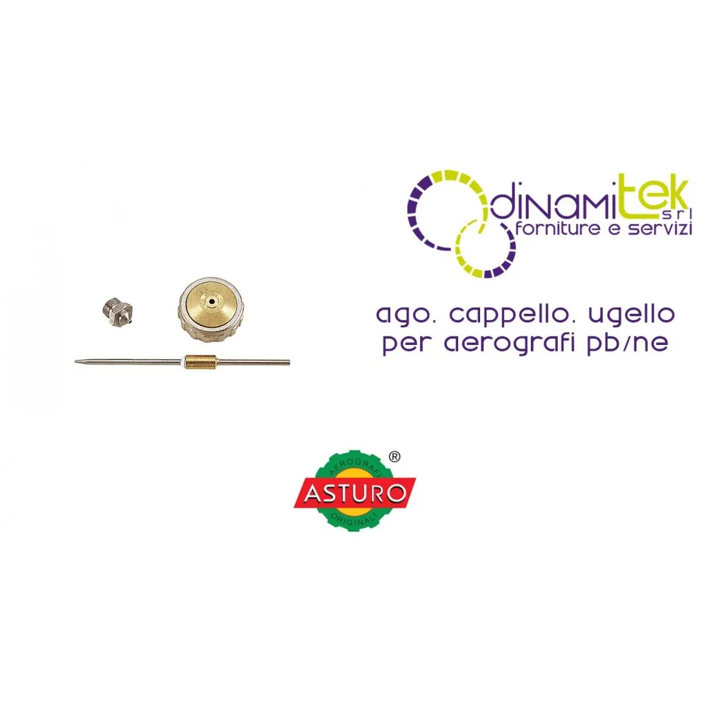 AIGUILLE, BOUCHON, BEC, ASTURO POUR AEROGRAPHES PB/NE