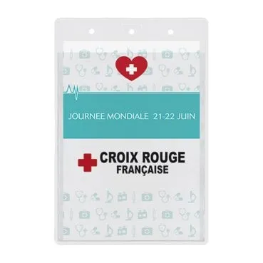 Custom PVC Name Badge - PVBA6