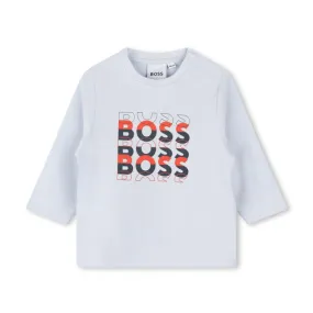 Blue Sky Long Sleeve Baby Boss T-Shirt
