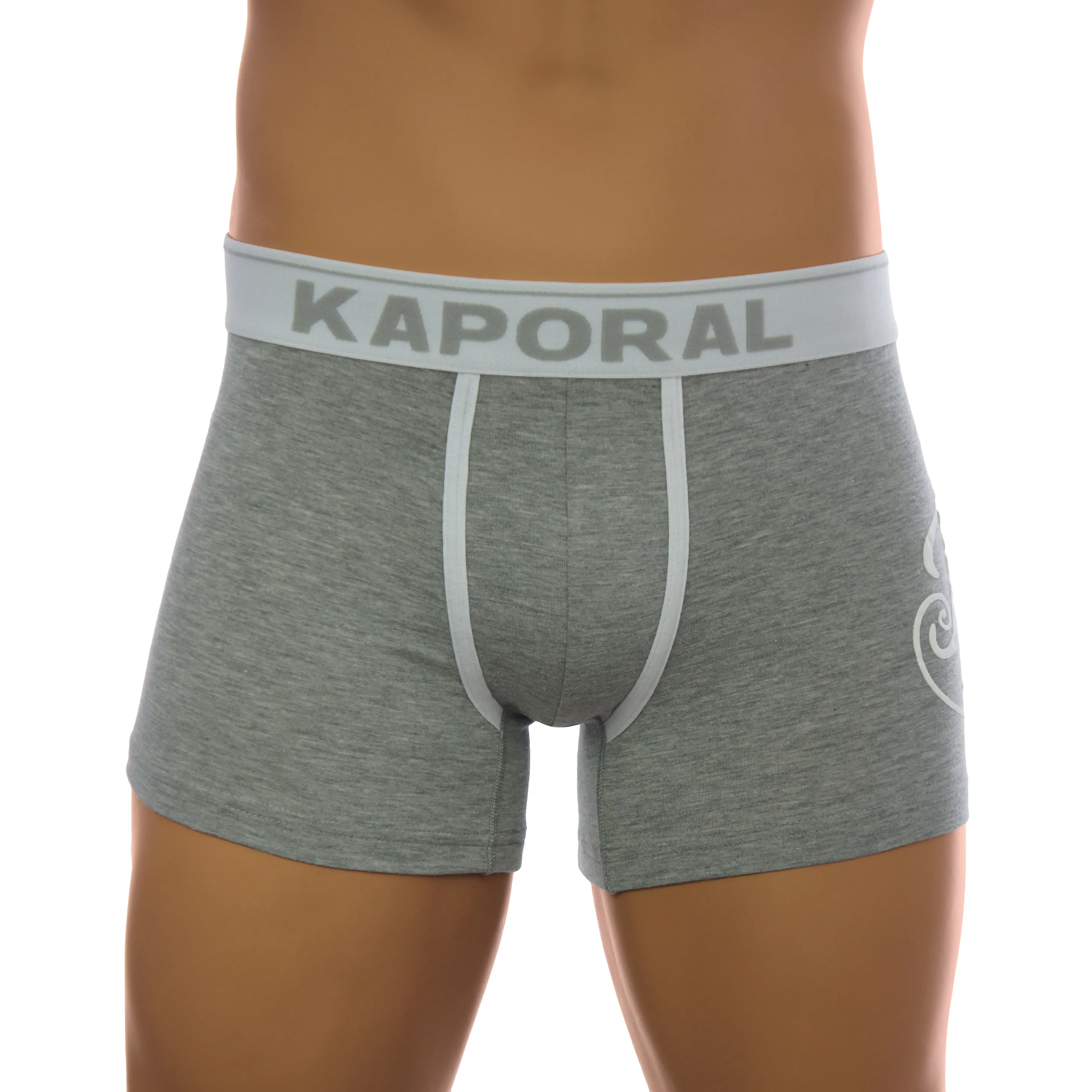 Boxer Limited grey mel - Kaporal : vente shorty boxers homme Kapora...