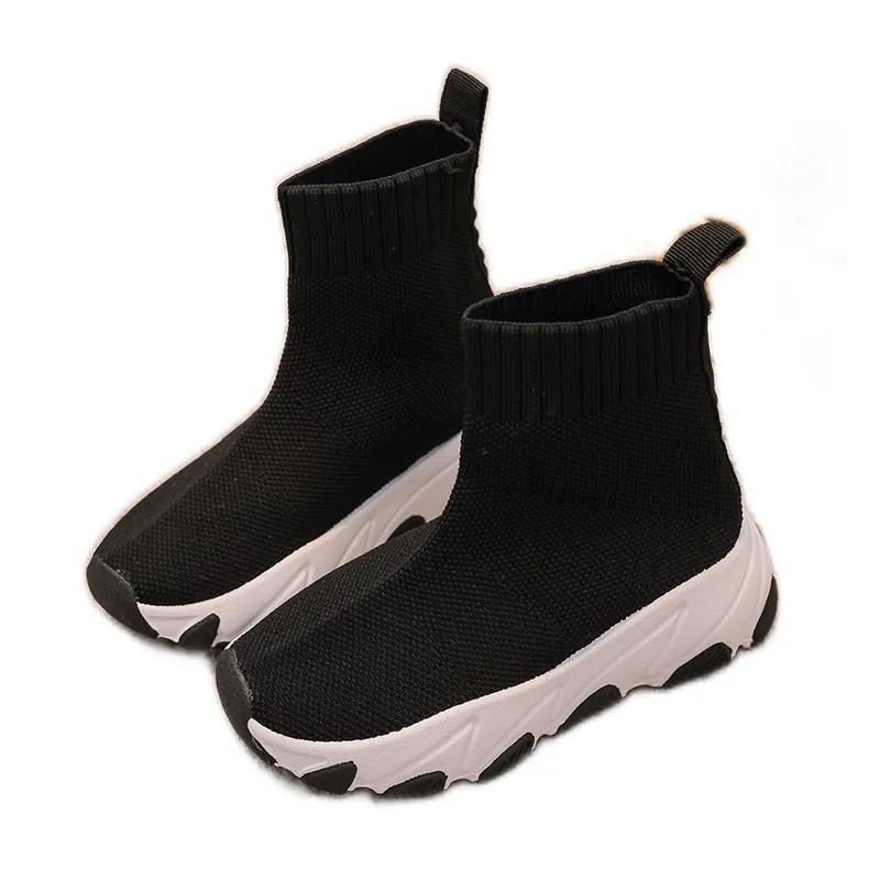Kids Sport Socks Black and White Zaelin the black Shoes