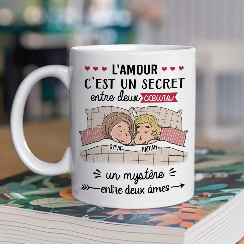 Customized Mug - Love Is a Mystery Between Two Souls