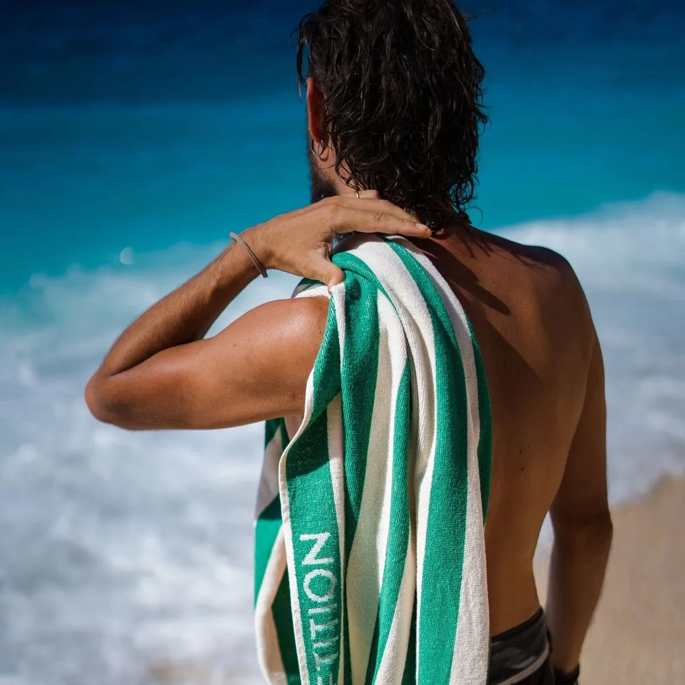 Delmor fit lime beach towel 76 x 142 cm