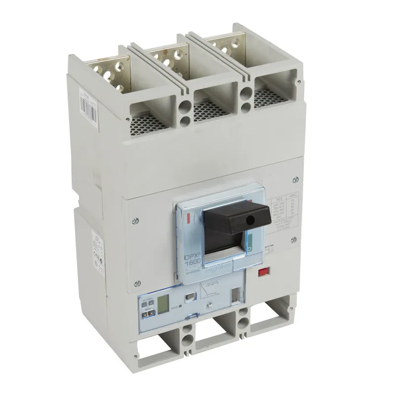 Disjoncteur électronique S2 DPX1600 pouvoir de coupure 36kA 400V~ 3P 1000A (422301)