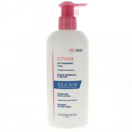 DUCRAY Ictyane lait hydratant flacon pompe 400ml