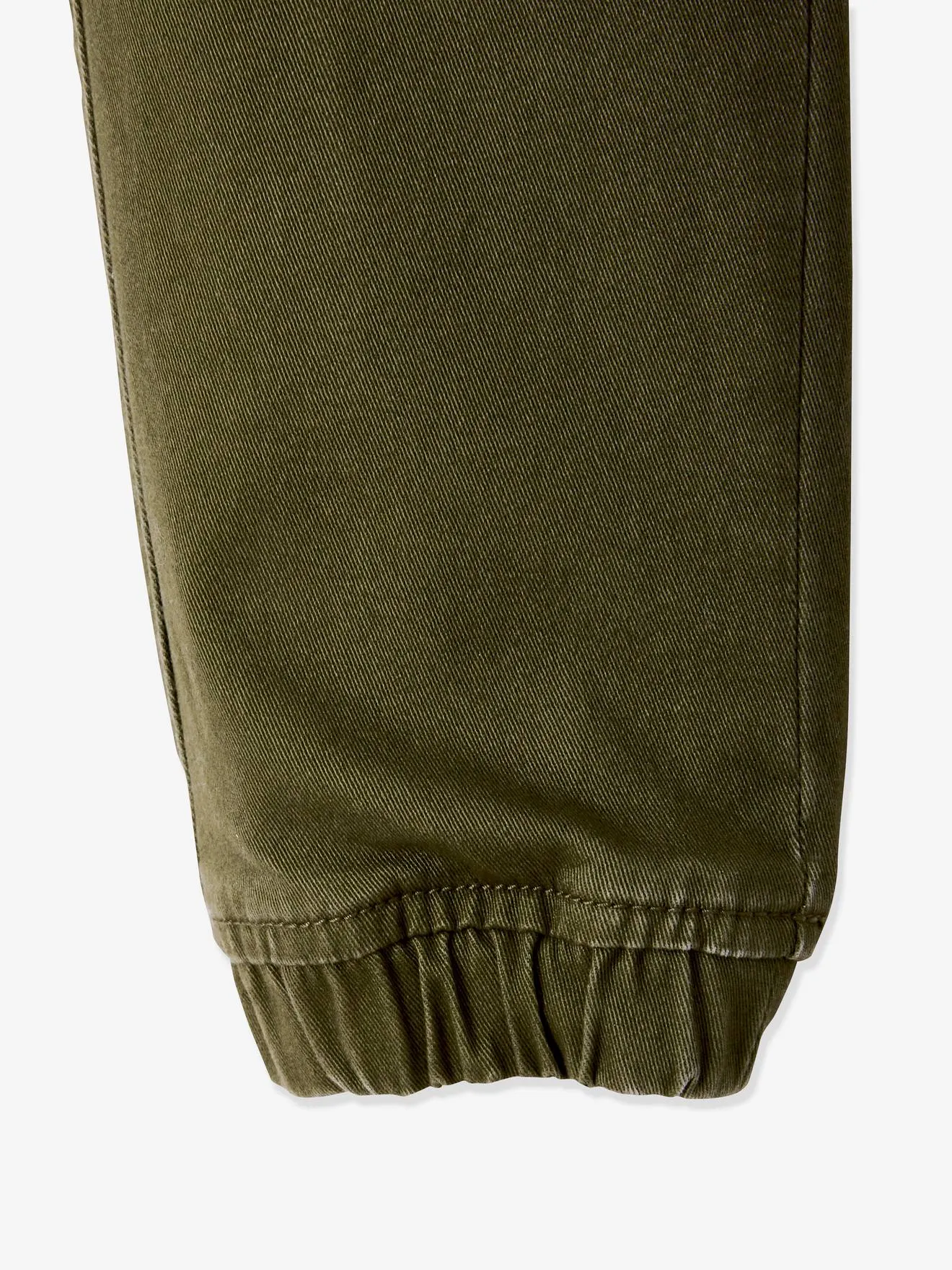 Easy to wear dark khaki boy's pants - Vertbaudet