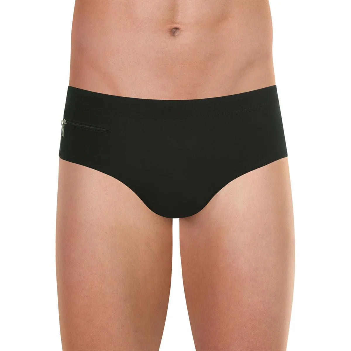Eminence men's swim short made from recycled fibers