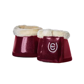 Equestrian Stockholm Bordeaux Horse Bell Boots