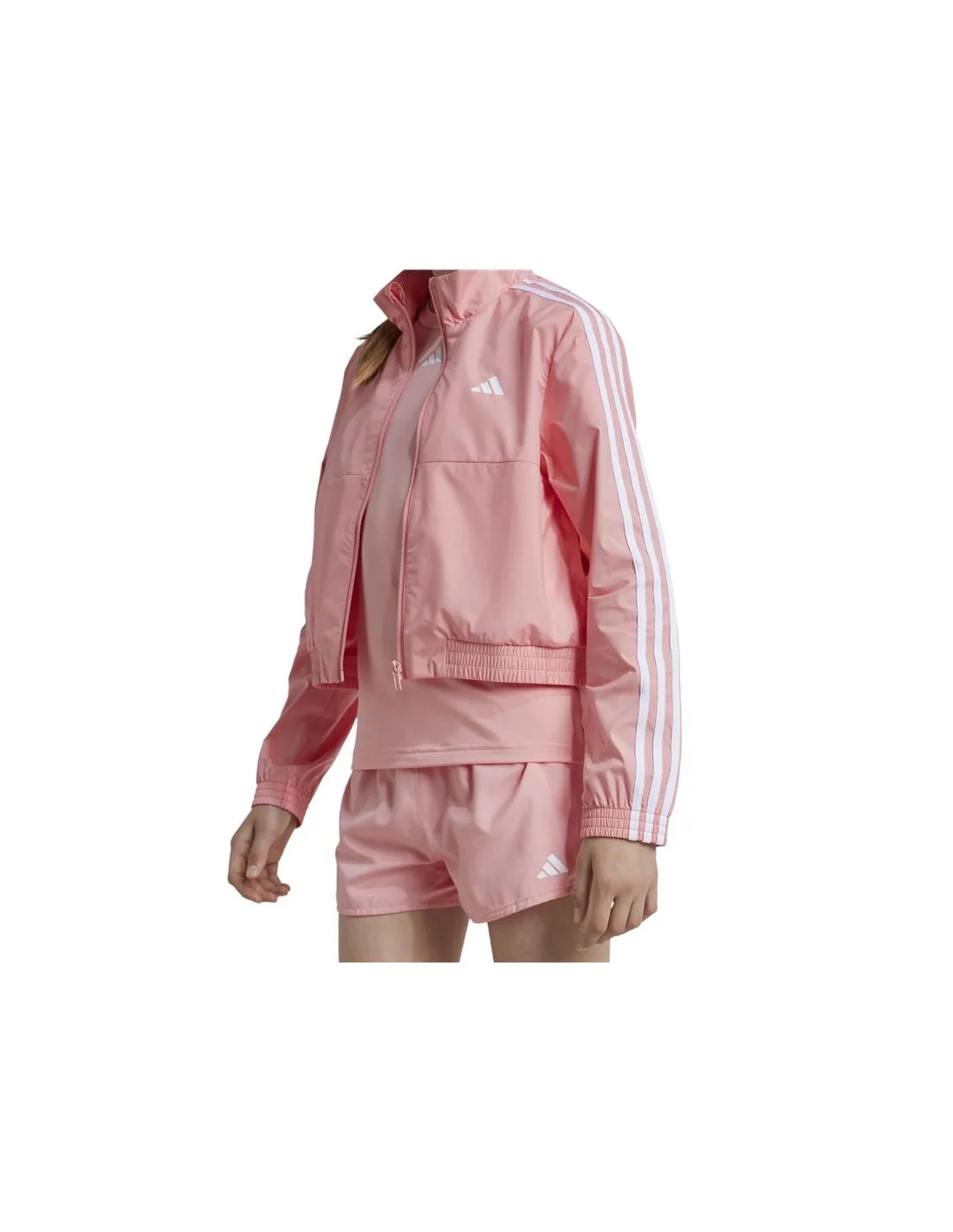 Fitness adidas Fille Train Essentials Full-Zip Jacket Pink