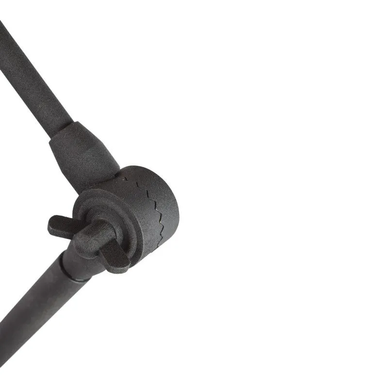 Industriële vloerlamp zwart, Redon, met schakelaar