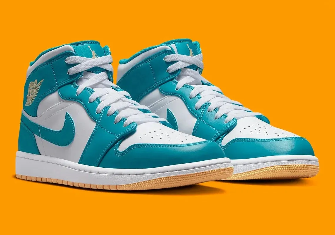 Jordan 1 Mid Aquatone sneakers