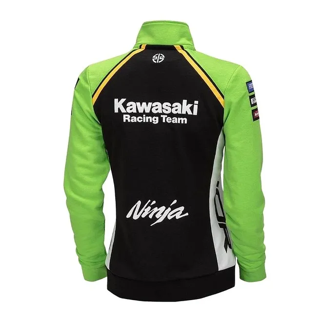 Kawasaki WorldSBK 2024 Women's Zip-Up Sweatshirt at Moto Shop 35