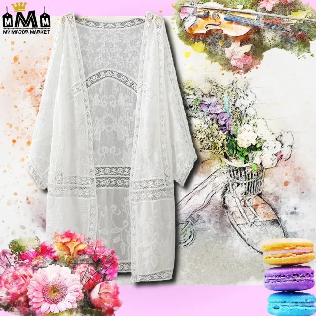 Kimono Lace Crochet Summer Season