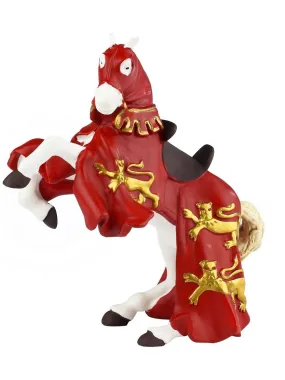 King Richard Red Horse Figurine (without Knight) - Not Available