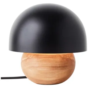 Lampe NALAM 1x40W E14 Noir-naturel H202