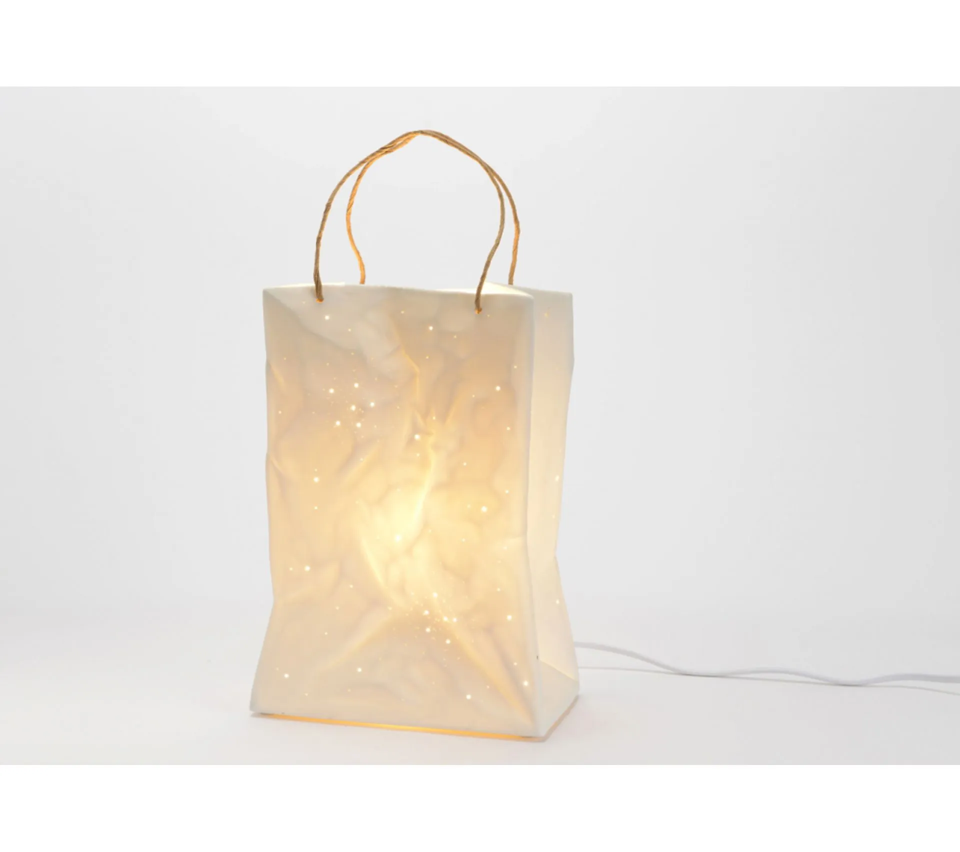 Lampe Sac En Porcelaine E14 8w LED