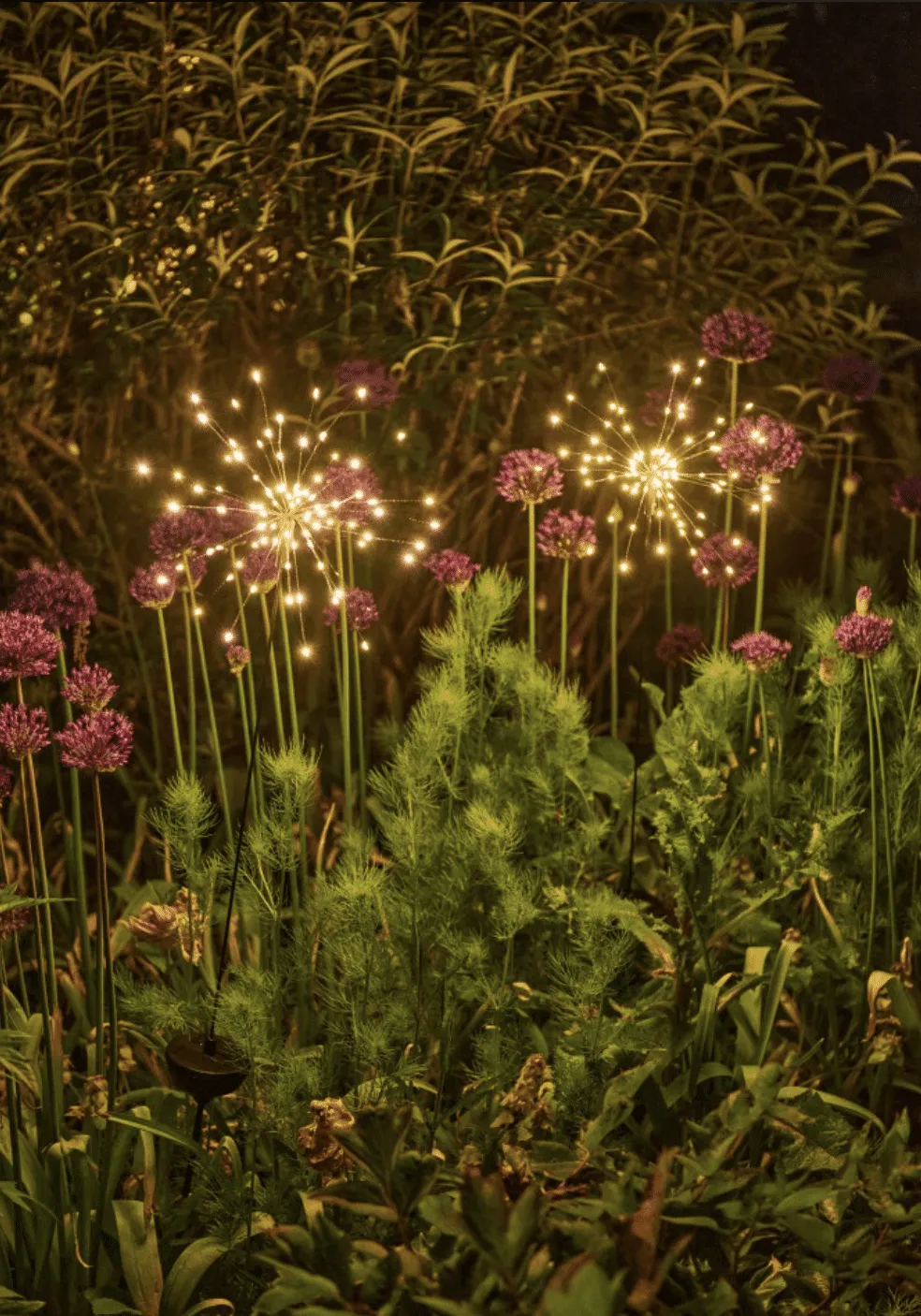 Lampe solaire "Bouquet Lumineux"