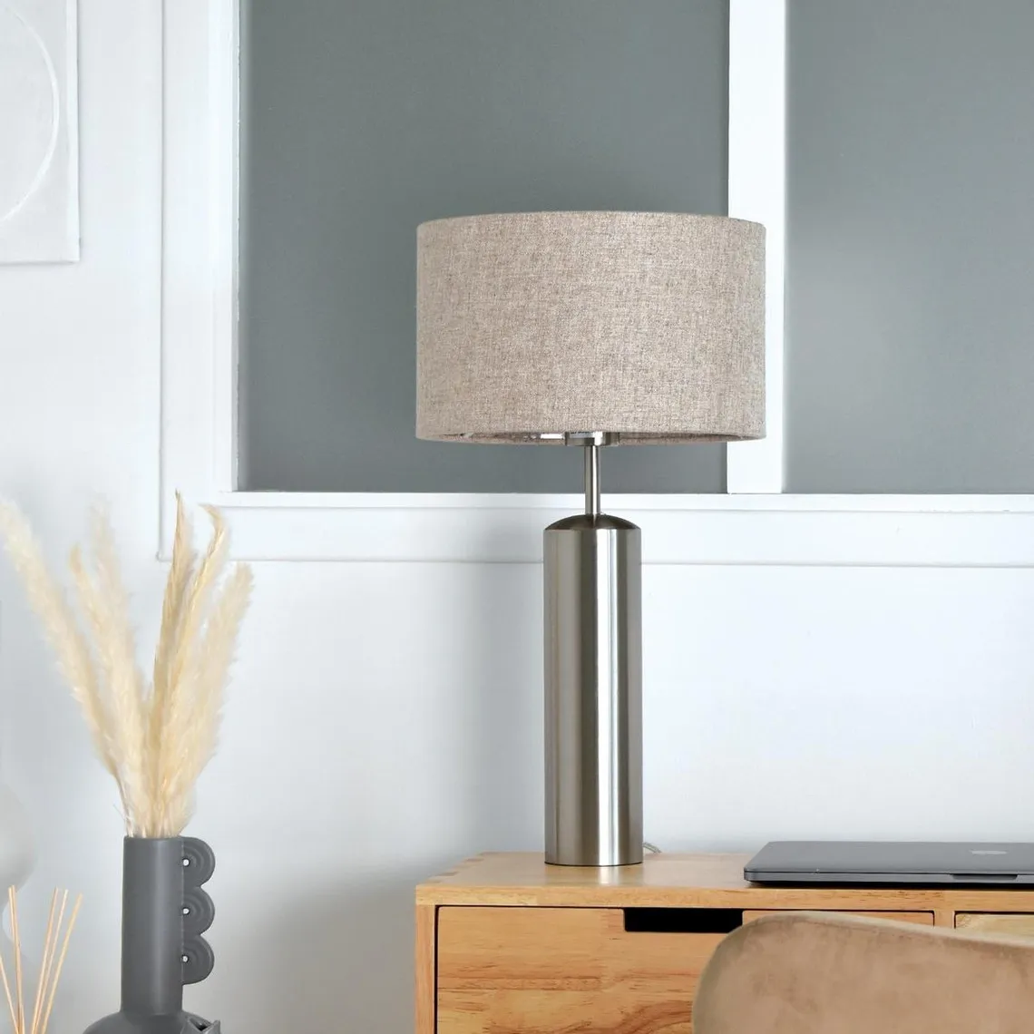 Linen Moon Phase Lampshade | 3 Suisses