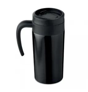 Stainless Steel Black Blue Silver Promotional Travel Mug