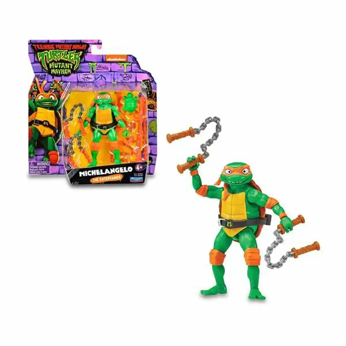 Personnage articulé Teenage Mutant Ninja Turtles 7 cm 