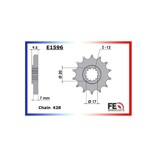 PIGNON PSB KTM 85.SX '04/14, 85.XC '08/09 12 428