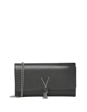 Shoulder strap Valentino Bag Gunmetal Grey 27*12*4.5 cm Reference 60701