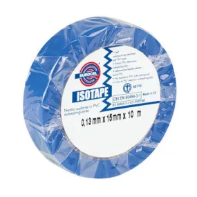 Scotch d'électricien 15 mm x 10 m BLEU