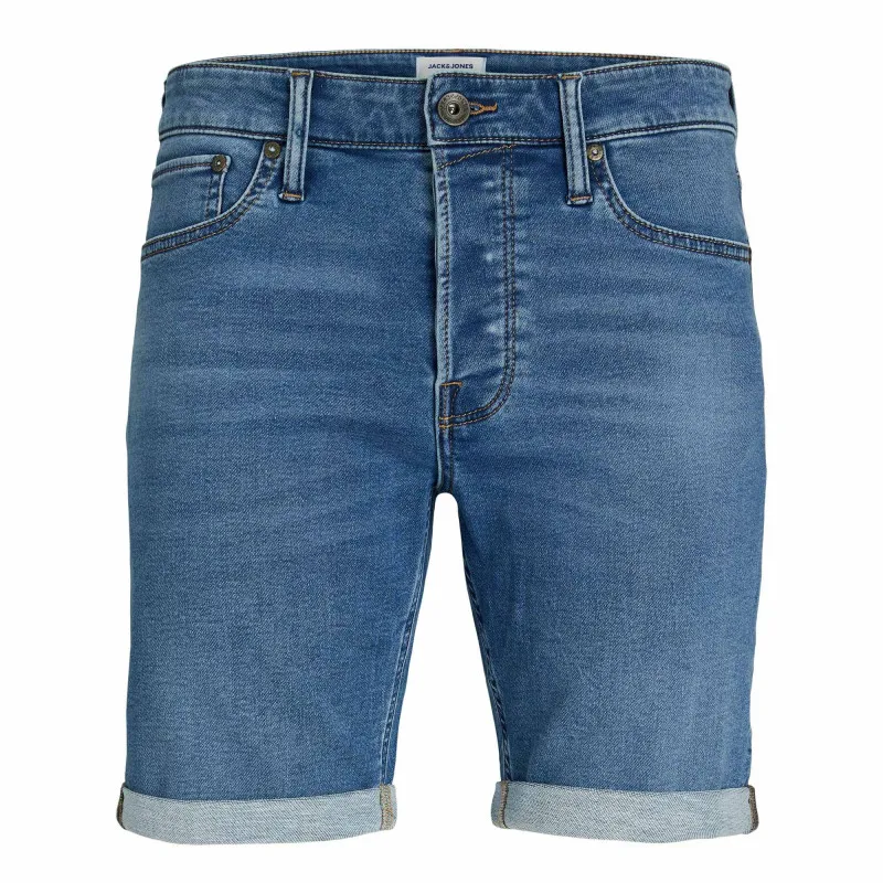Short en jeans 5 poches jwhrick jjoriginal bleu denim 12231679 3744