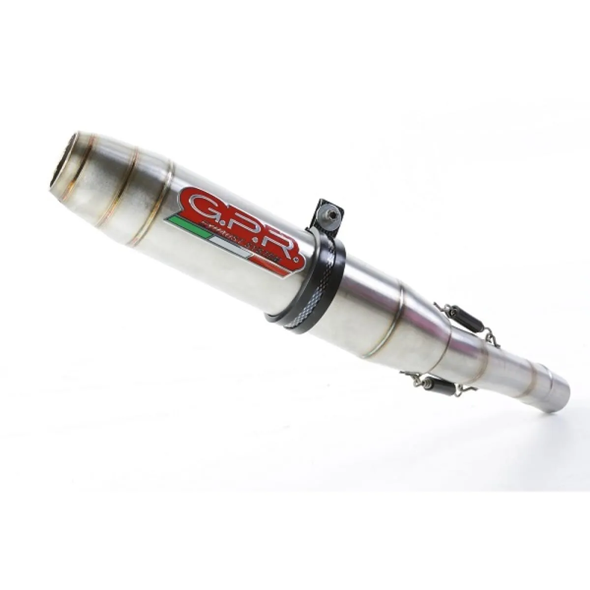 Silencieux GPR S.111.DE Acier Inoxydable Brossé - Silencieux moto