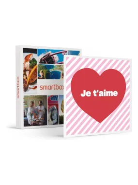 SMARTBOX - Coffret Cadeau Je t'aime -  Multi-thèmes - N/A