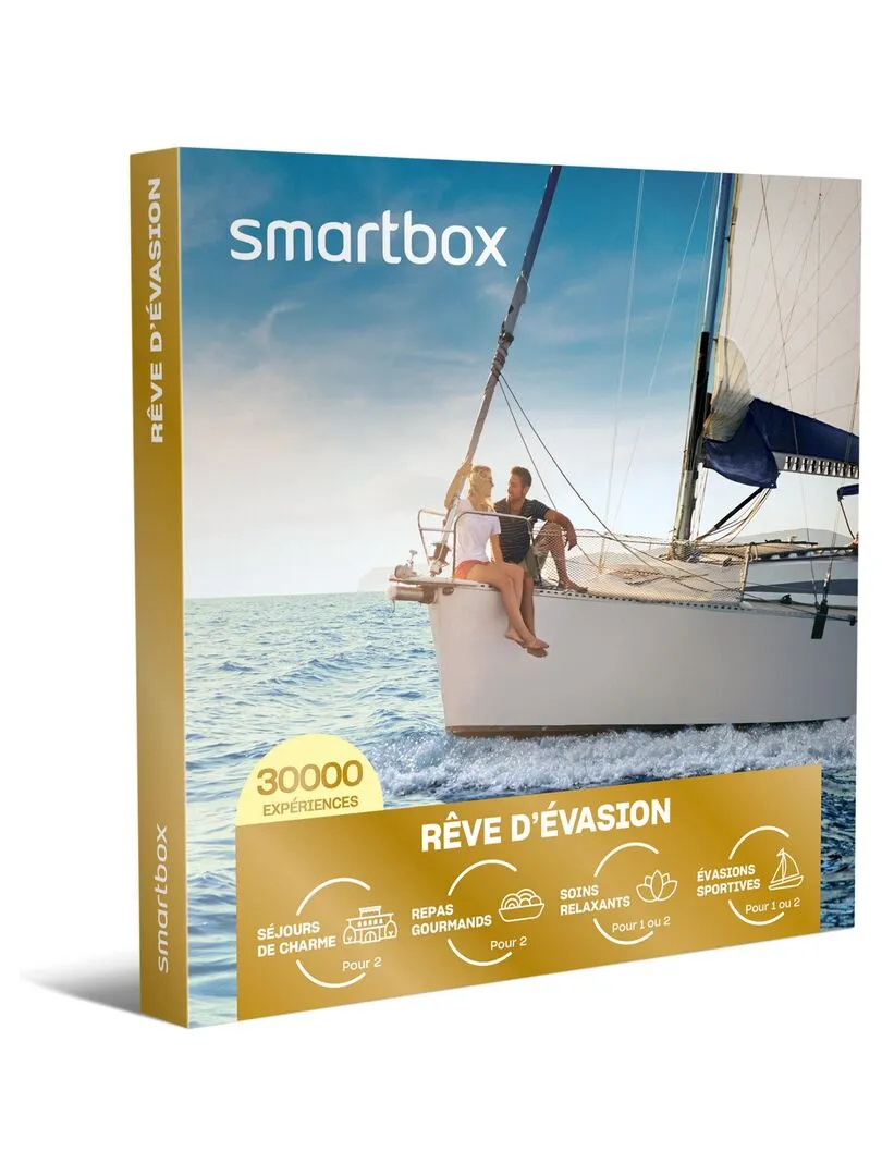 SMARTBOX - Coffret Cadeau Rêve d'évasion -  Multi-thèmes - N/A
