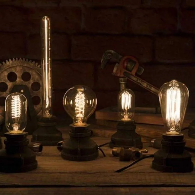 Steampunk Desktop Lamp
