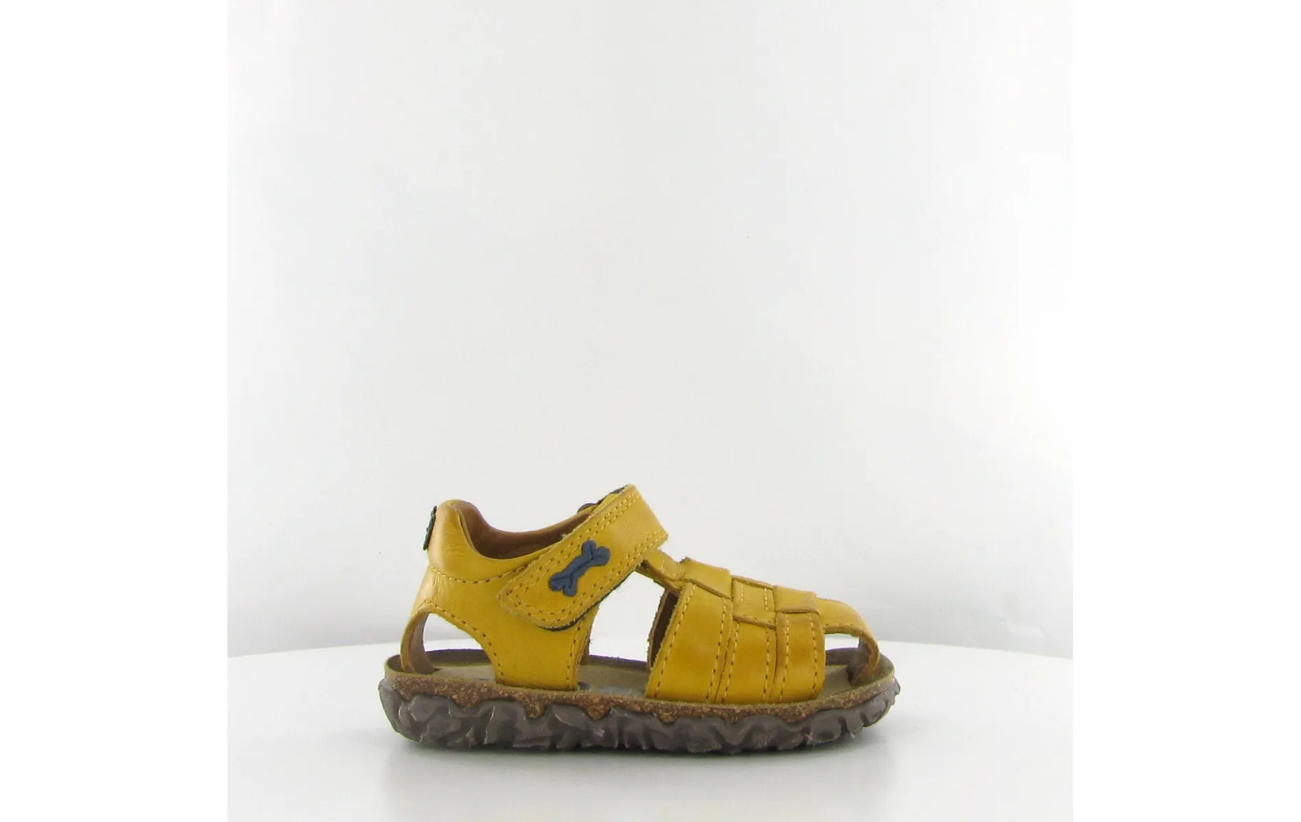 Stones and bones nu pied raxi 9569 jaune
