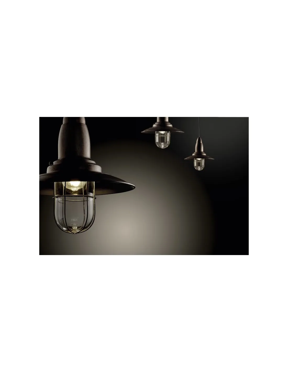 Suspension Led  culot E27 - Trio - Fisherman