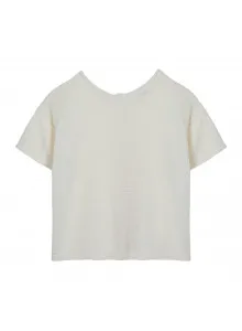 Lin T-shirt avec boutons arrière - Tilla