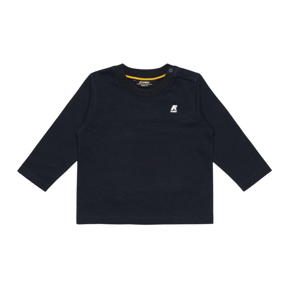 Blue Long Sleeve Kids T-Shirt