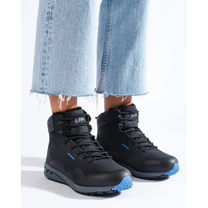 Women's DK Black Warm Hiking Boots